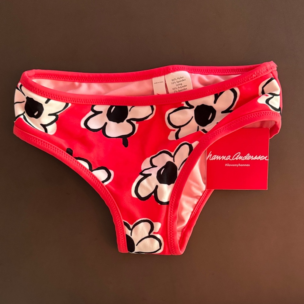 Hanna Andersson Kids Swim Bottoms - Red Floral